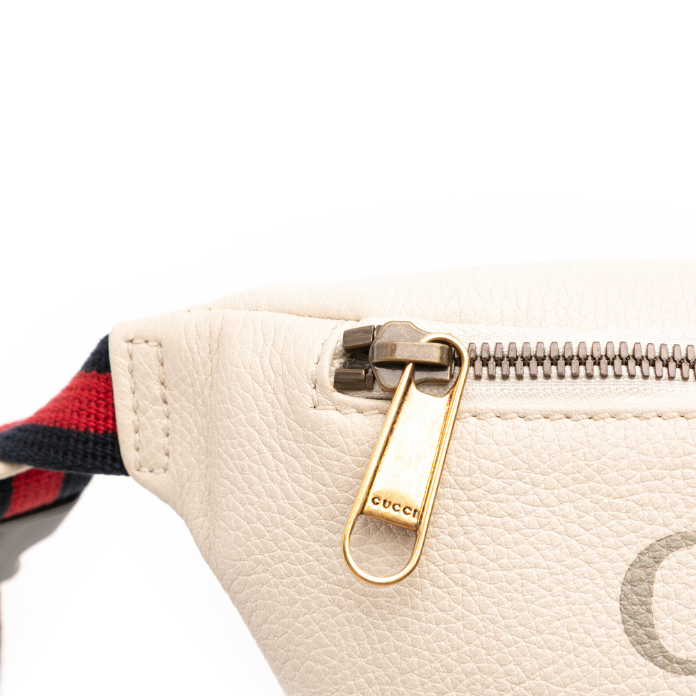 Pre-Loved Gucci Leather Logo Belt Bag - Picture 7 of 12